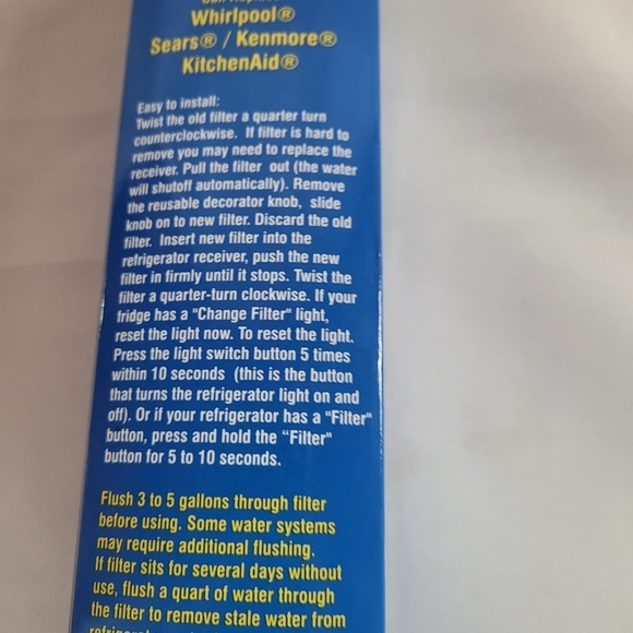 Aqua Fresh WF285 Replacement Water Filter Lot Of 2 - Picture 5 of 8